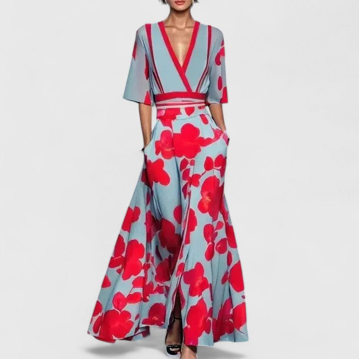 Aimee - Elegante abito maxi da donna