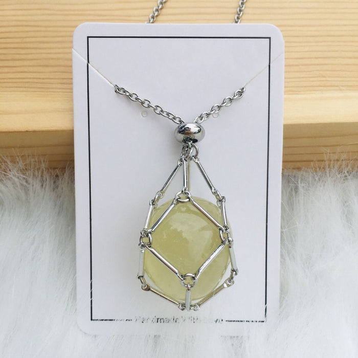 CrystalCharm - Interchangeable Crystal Necklace