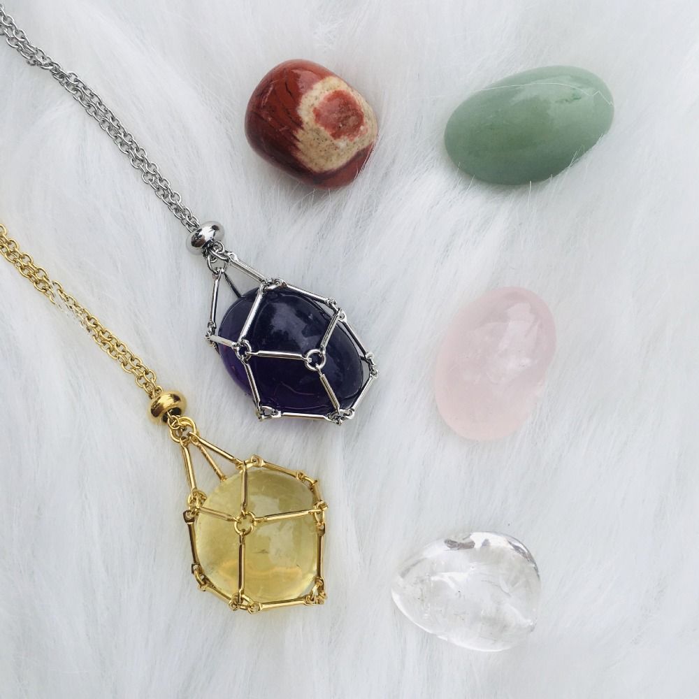 CrystalCharm - Interchangeable Crystal Necklace