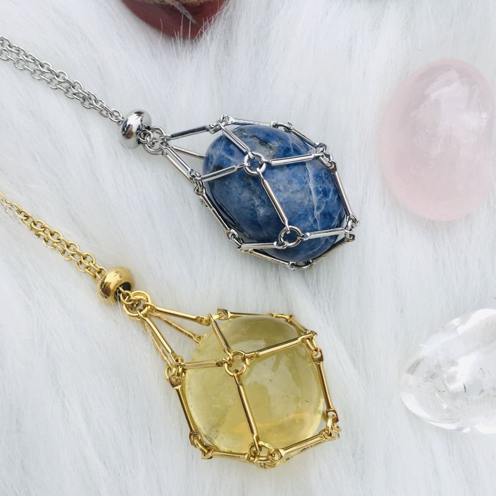 CrystalCharm - Interchangeable Crystal Necklace