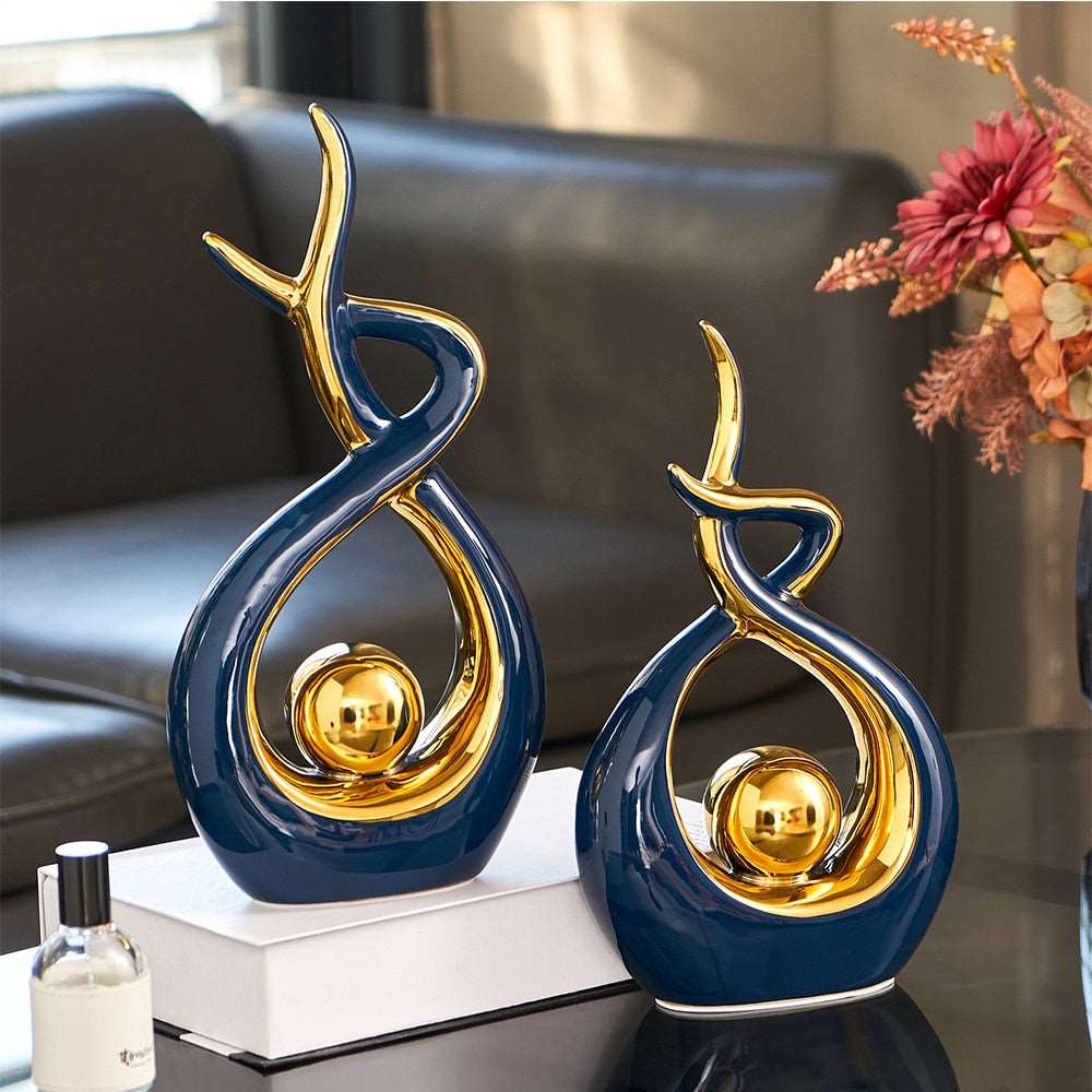 LuxeForm - Abstract Ceramic Sculpture