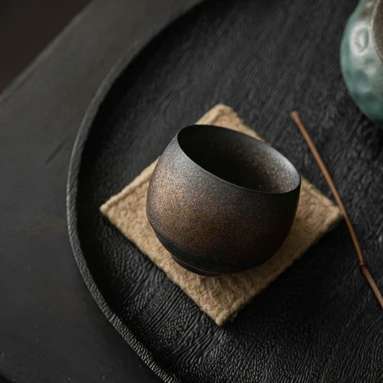 RusticBrew - Tazzine da Espresso in Ceramica Fatte a Mano