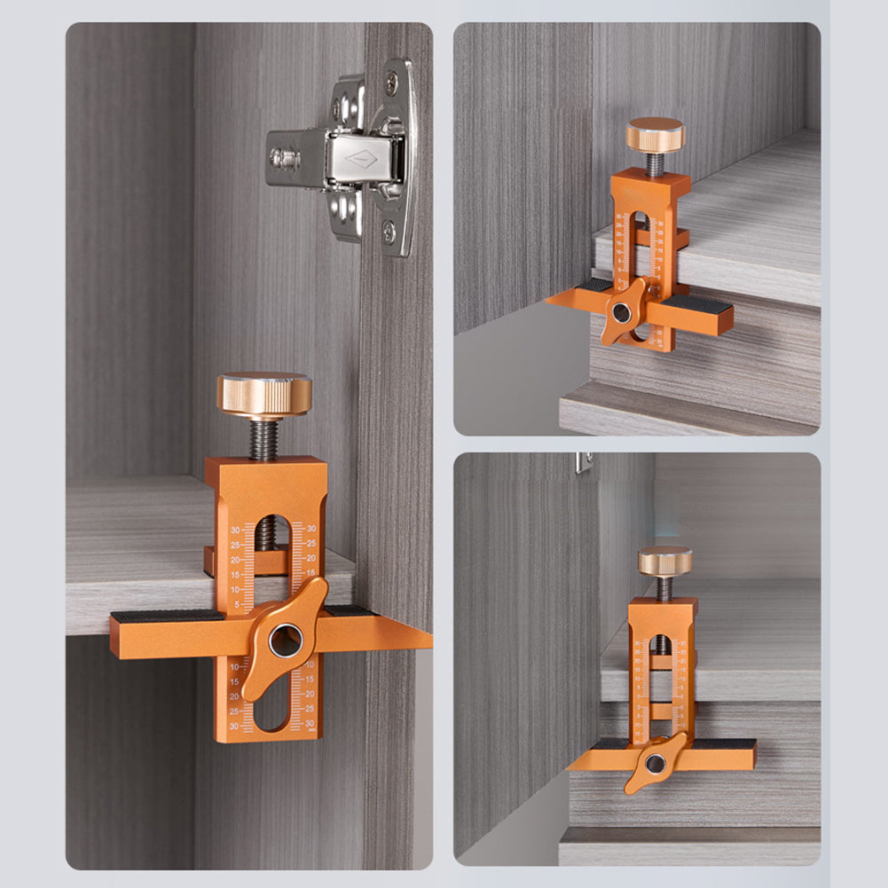 2-in-1 Adjustable Cabinet Door Installation Jig