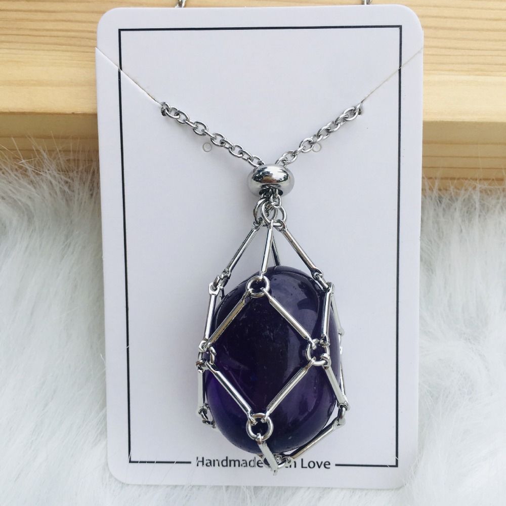 CrystalCharm - Interchangeable Crystal Necklace