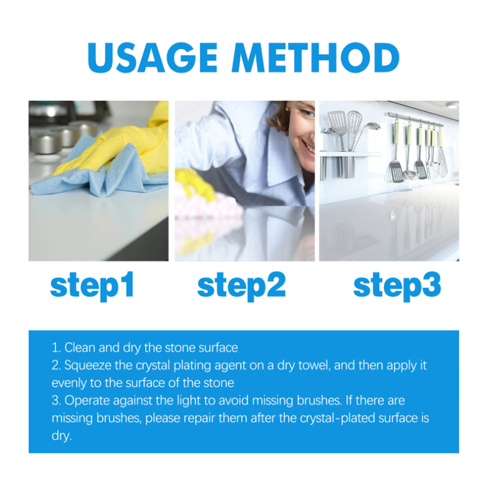 CrystalGleam - Stone Surface Care Solution