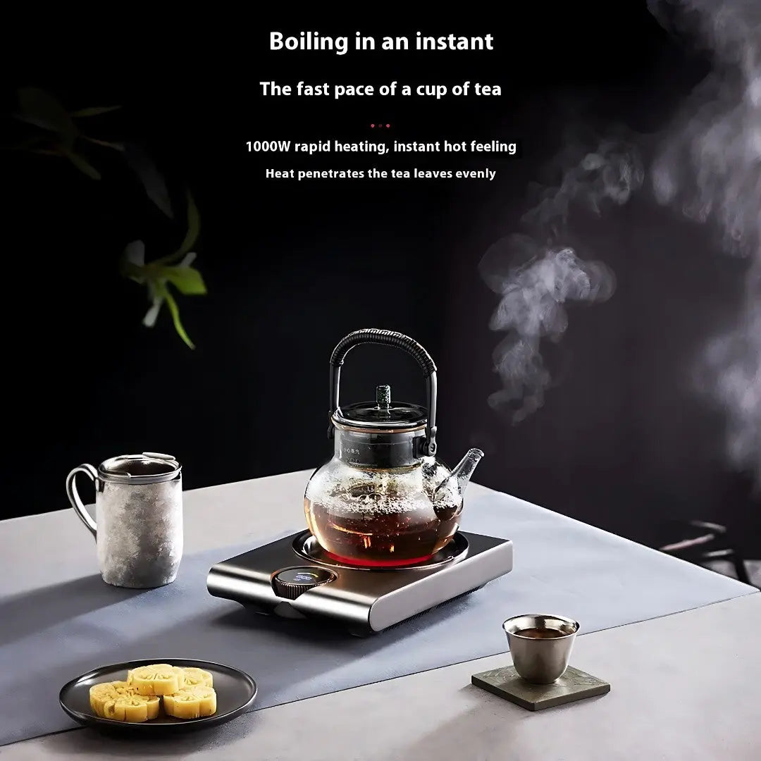 SerenoHeat Electric Ceramic Tea Warmer Hot Plate