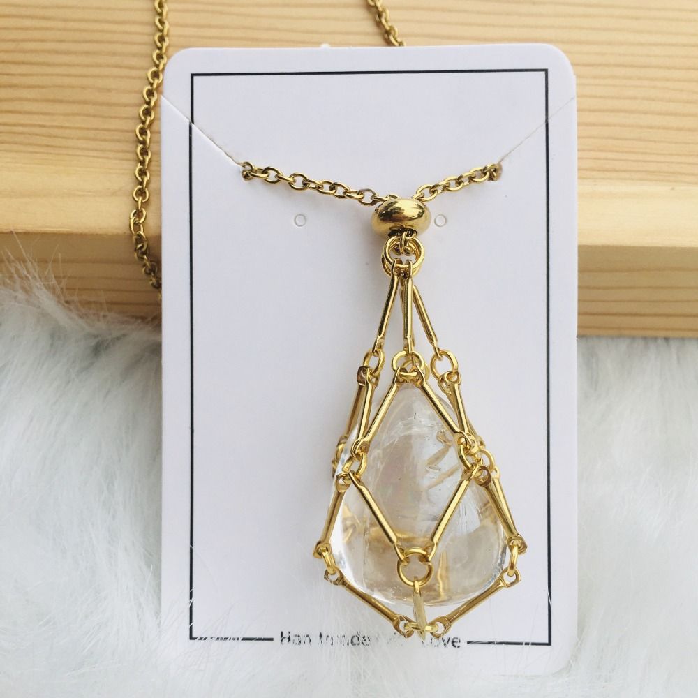 CrystalCharm - Interchangeable Crystal Necklace