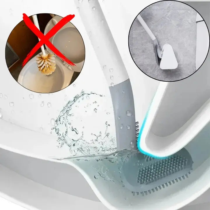 PureGuard - Silicone Toilet Cleaning Brush