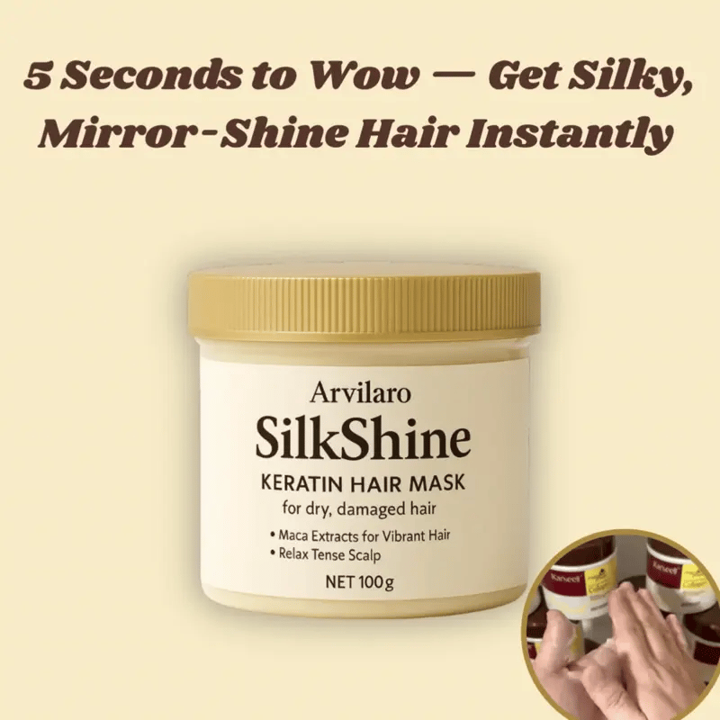 SilkShine – Keratin-Haarmaske Intensivpflege