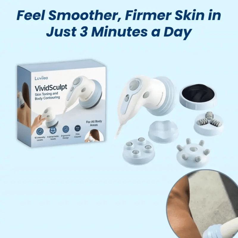 VividSculpt — Electric Body Massager for Relaxation Wellness and Self Car