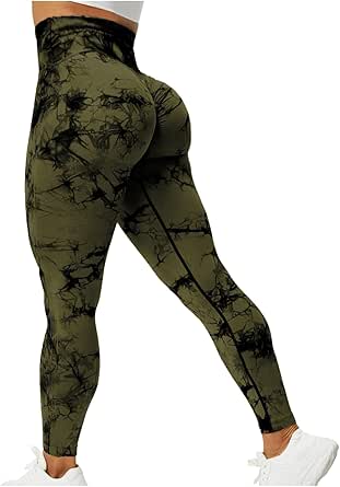 Women's High Waist Camo Print Leggings