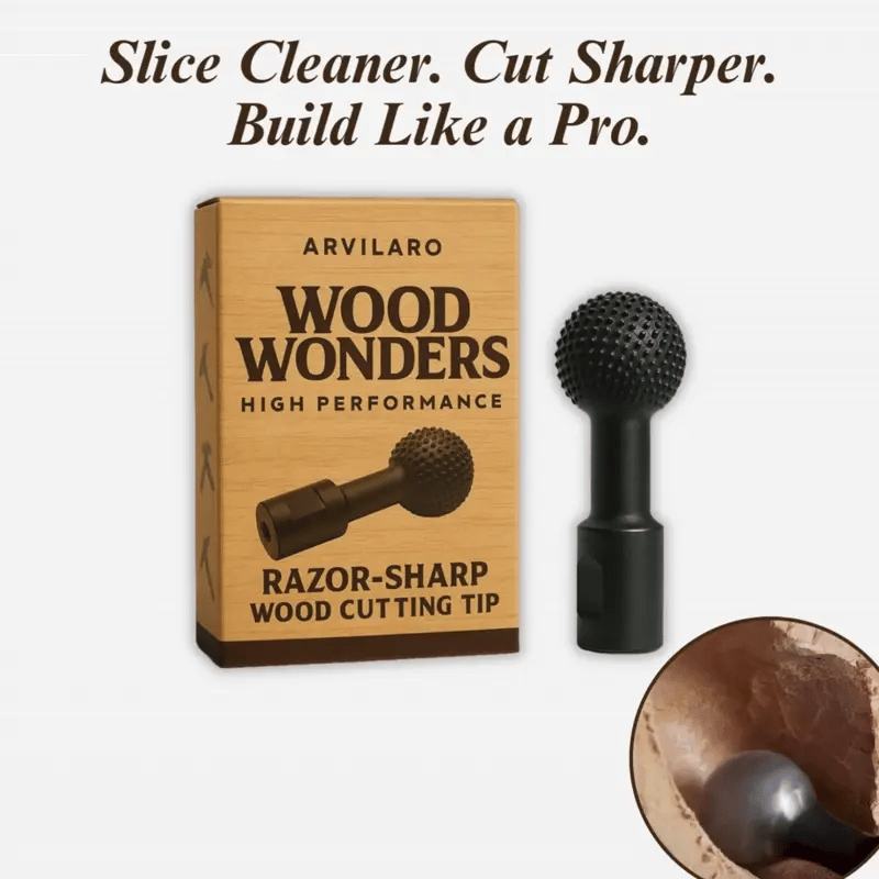 Wood Wonders — Precizní rotační hrot na řezbářství do dřeva