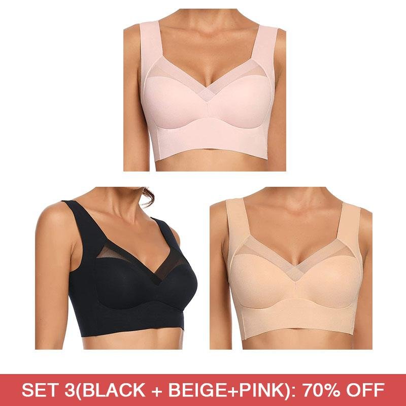 Reggiseno Push-Up Senza Cuciture e Senza Ferretto – Comfort, Sostegno e Volume