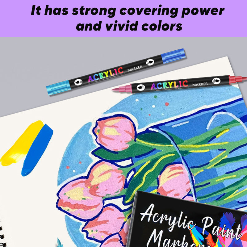 ColorCraft - Acrylic Paint Marker Set