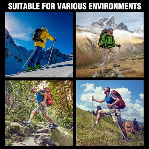 Multi-Function Modular Hiking Stick with Built-In Storage