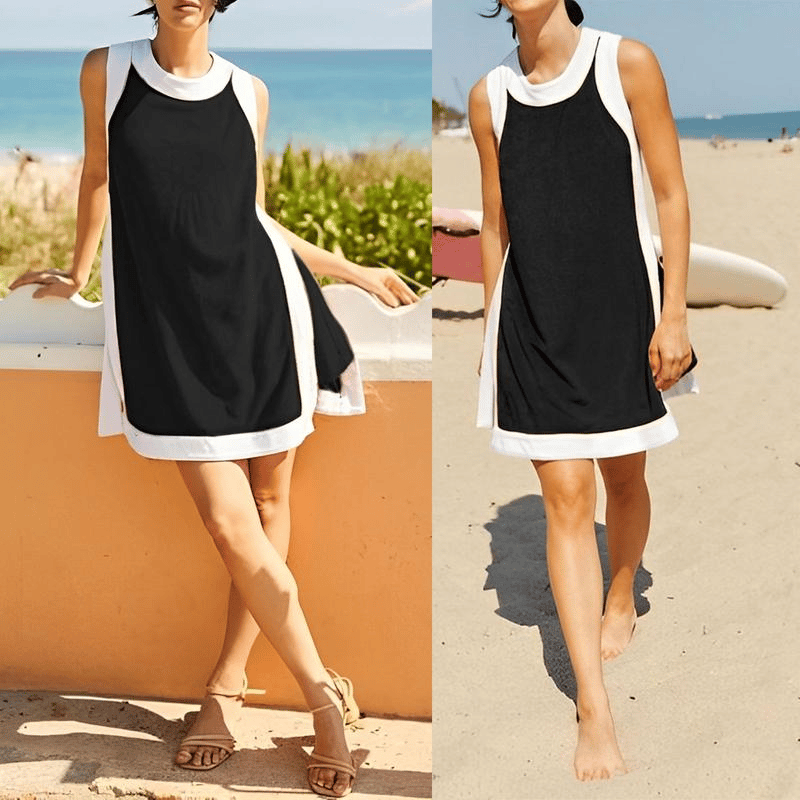 SunnyStride – Ležérní barevný set s color-block designem