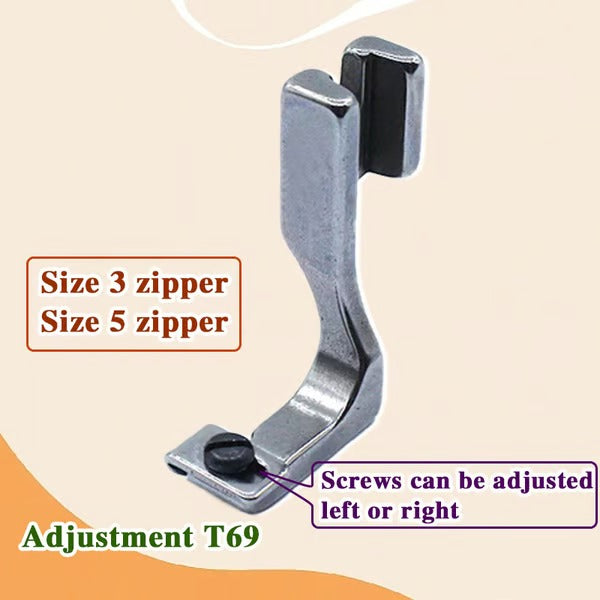 SeamMaster Pro - Adjustable Zipper Presser Foot