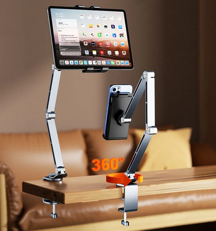 FlexView - Adjustable Desk Phone &  Tablet Stand