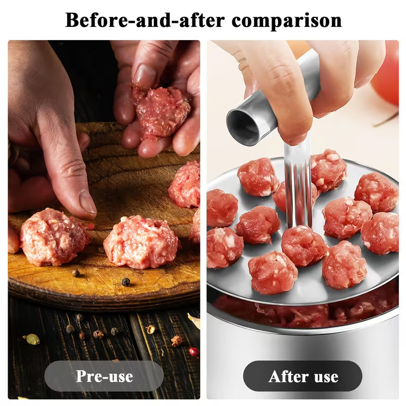 MeatPress - nerezové kleště na výrobu masových kuliček