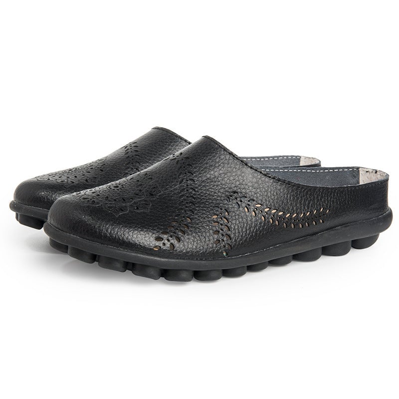 Women's Perforated Slip-On Comfort Clogs for Everyday Wear
