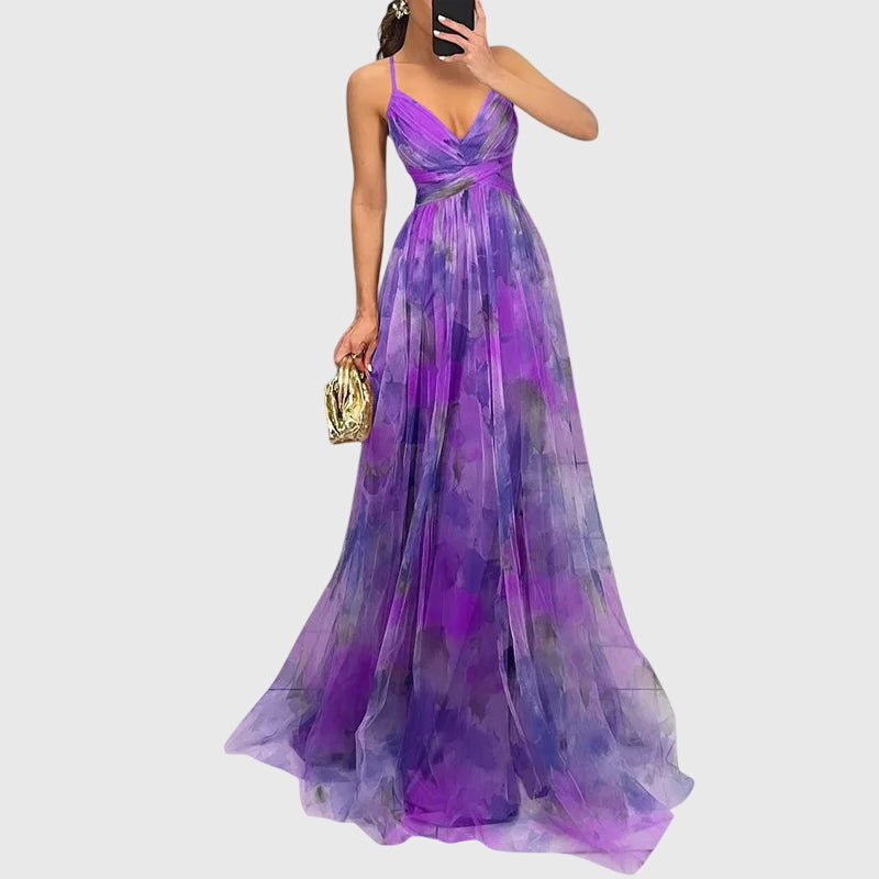 Giselle - Women Floral Maxi Dress