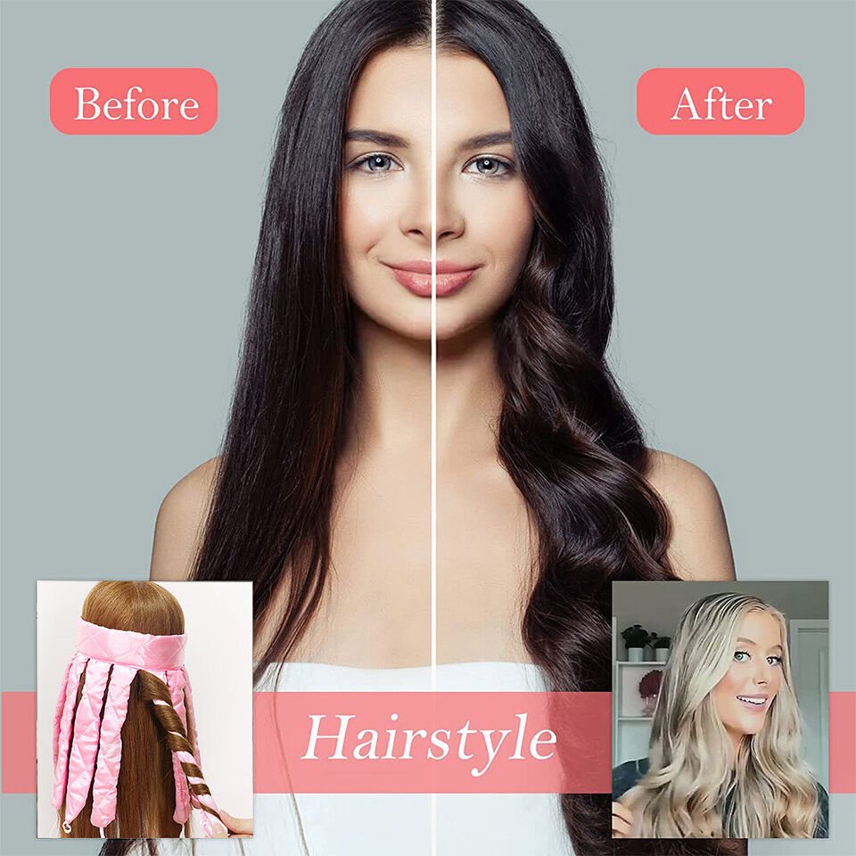 WaveWrap - Heatless Curling Headband Set