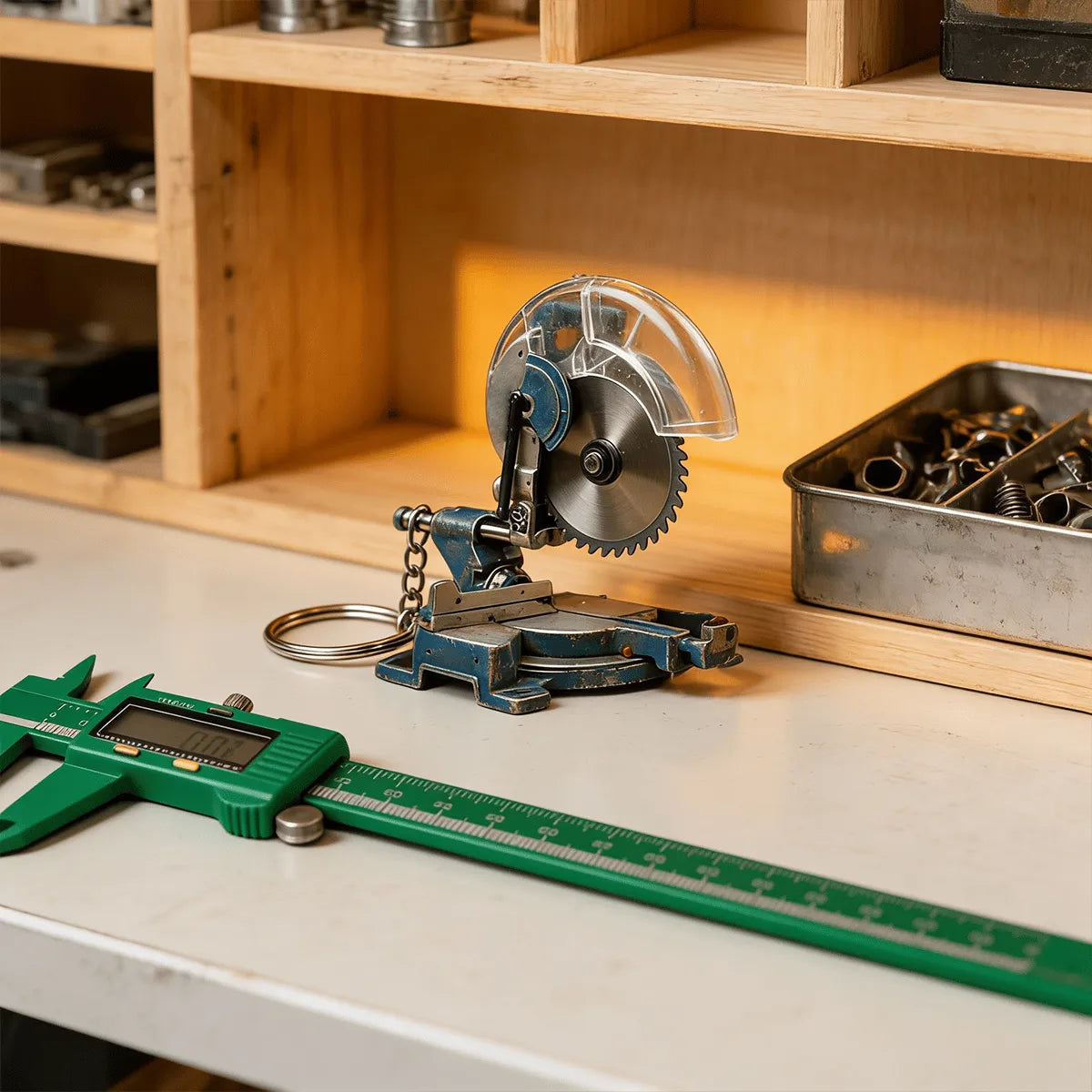 TitanGrind - Mini Rotary Grinder Keychain Tool for DIY