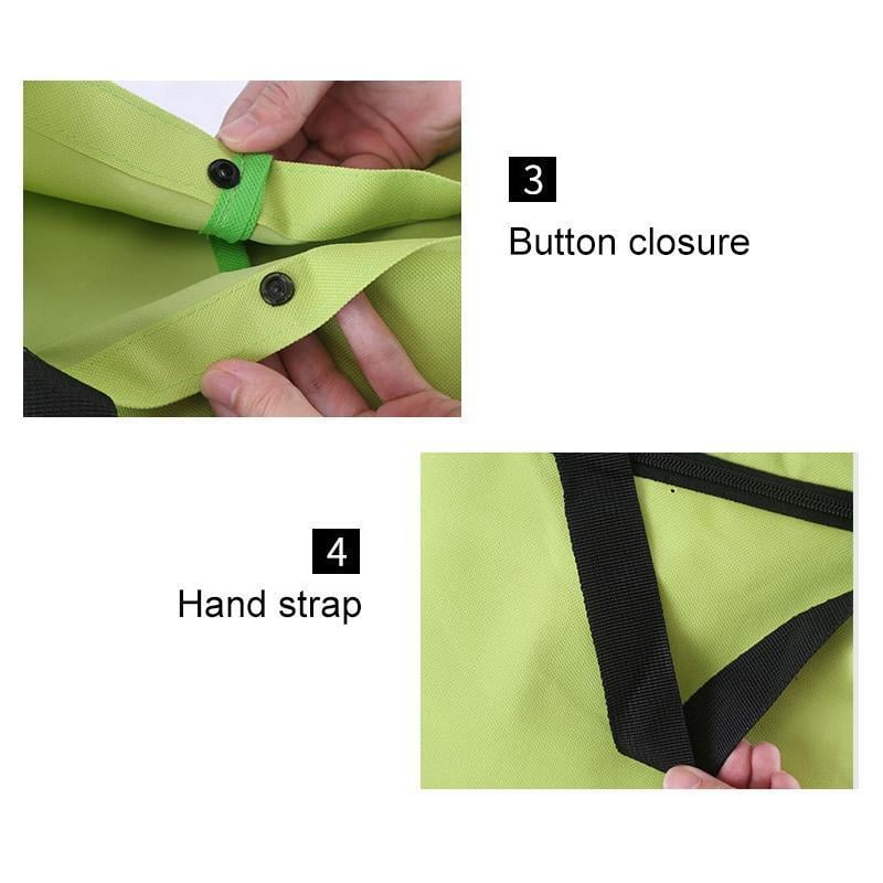 GreenFold – skládací nákupní taška na kolečkách