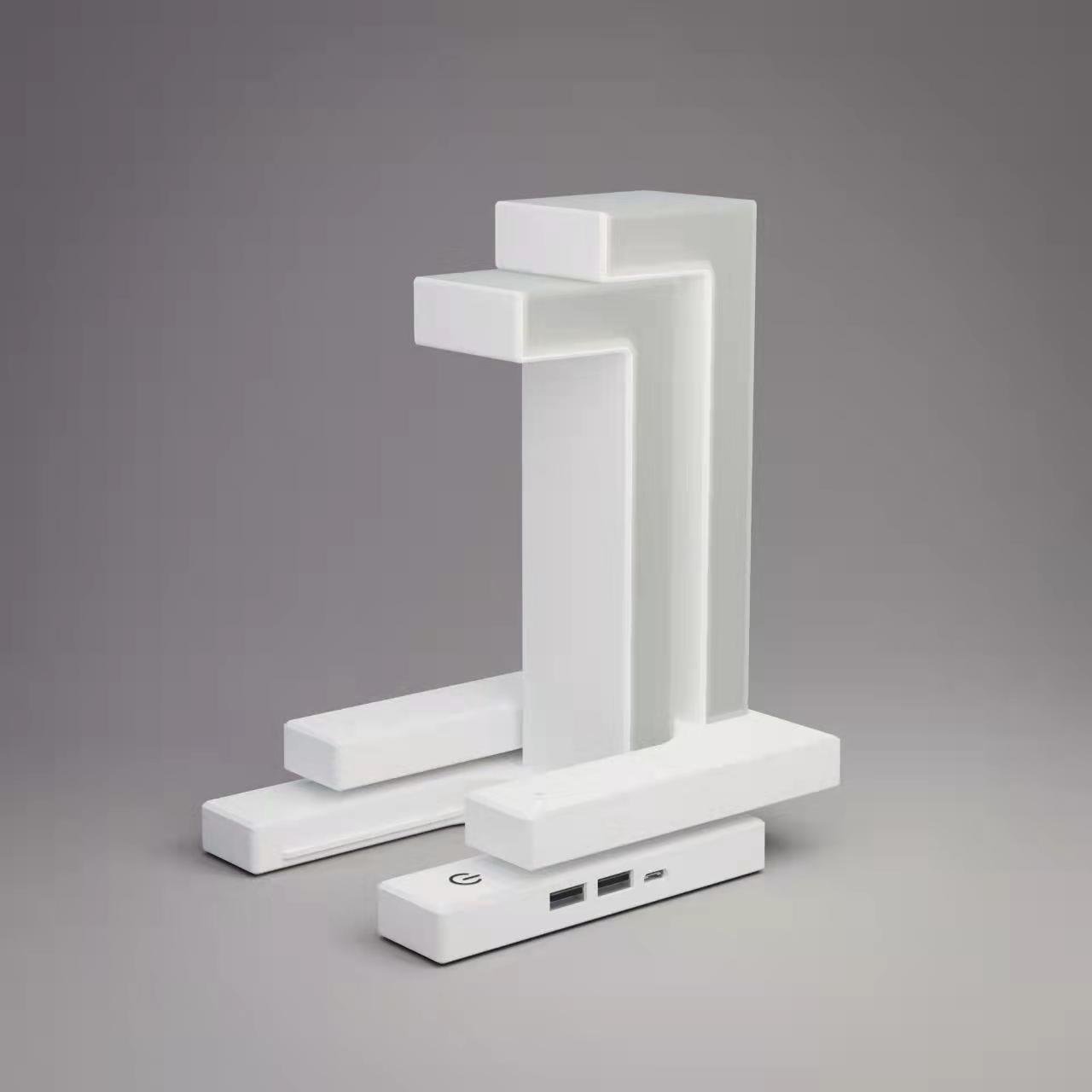 LED Desk Lamp with Wireless Charging for Home and Office