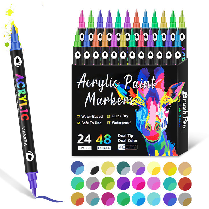 ColorCraft - Acrylic Paint Marker Set