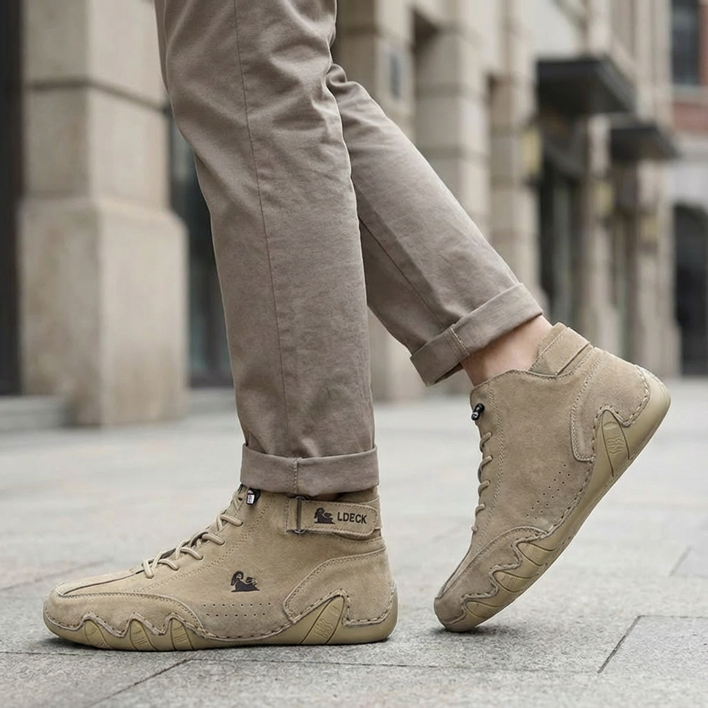 Structured High-Top Everyday Casual Shoes