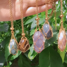 CrystalCharm - Interchangeable Crystal Necklace