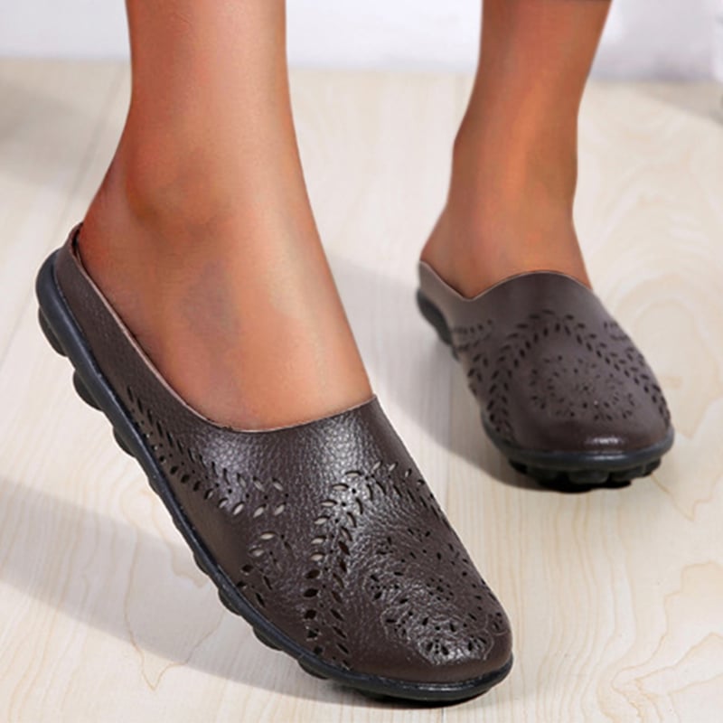 Women's Perforated Slip-On Comfort Clogs for Everyday Wear