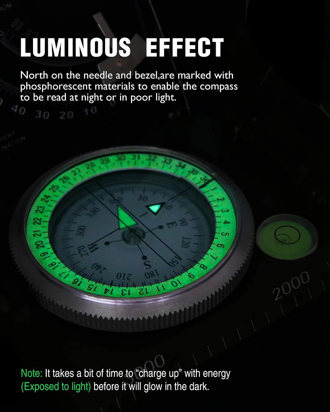 Multifunctional Lensatic Compass with Sighting & Inclinometer