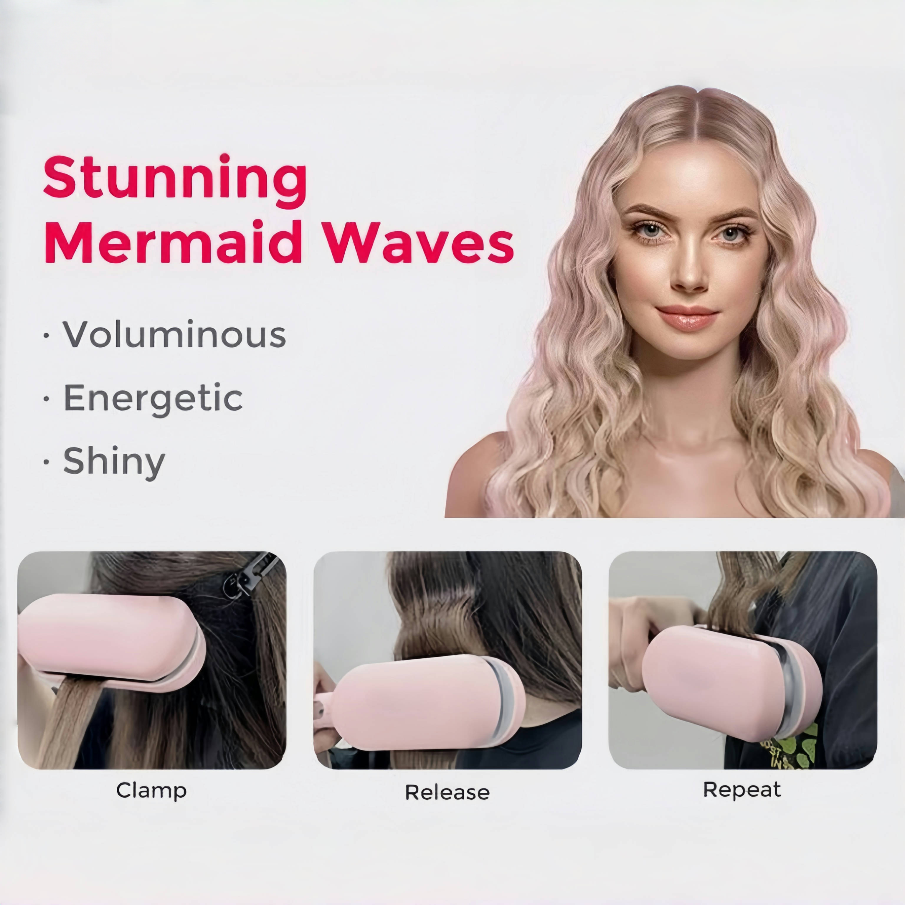 Mirage. - Iontová vlna a lesk – nástroj pro úpravu vlasů