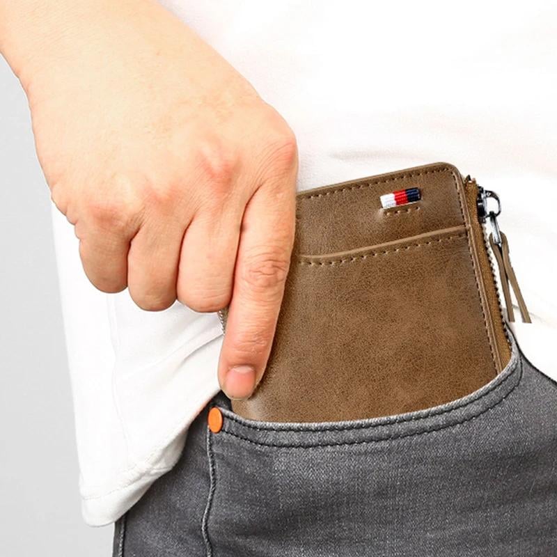 Aegis Wallet – Slim RFID-Blocking Zip-Around Wallet