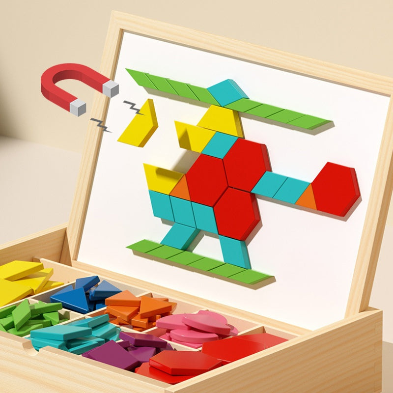 VivaBuilds - Magnetic Pattern Blocks Learning Set
