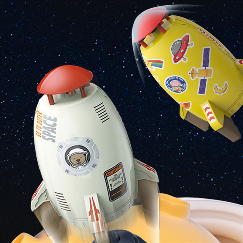Rocket Water Sprinkler Toy for Outdoor Backyard Summer Play