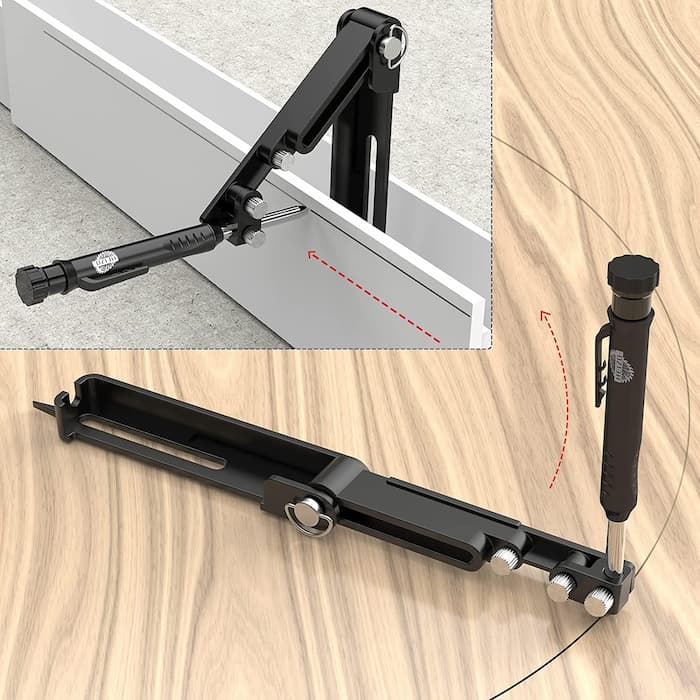 SteelMark Pro — Adjustable Deep Hole Construction Pencil Marker
