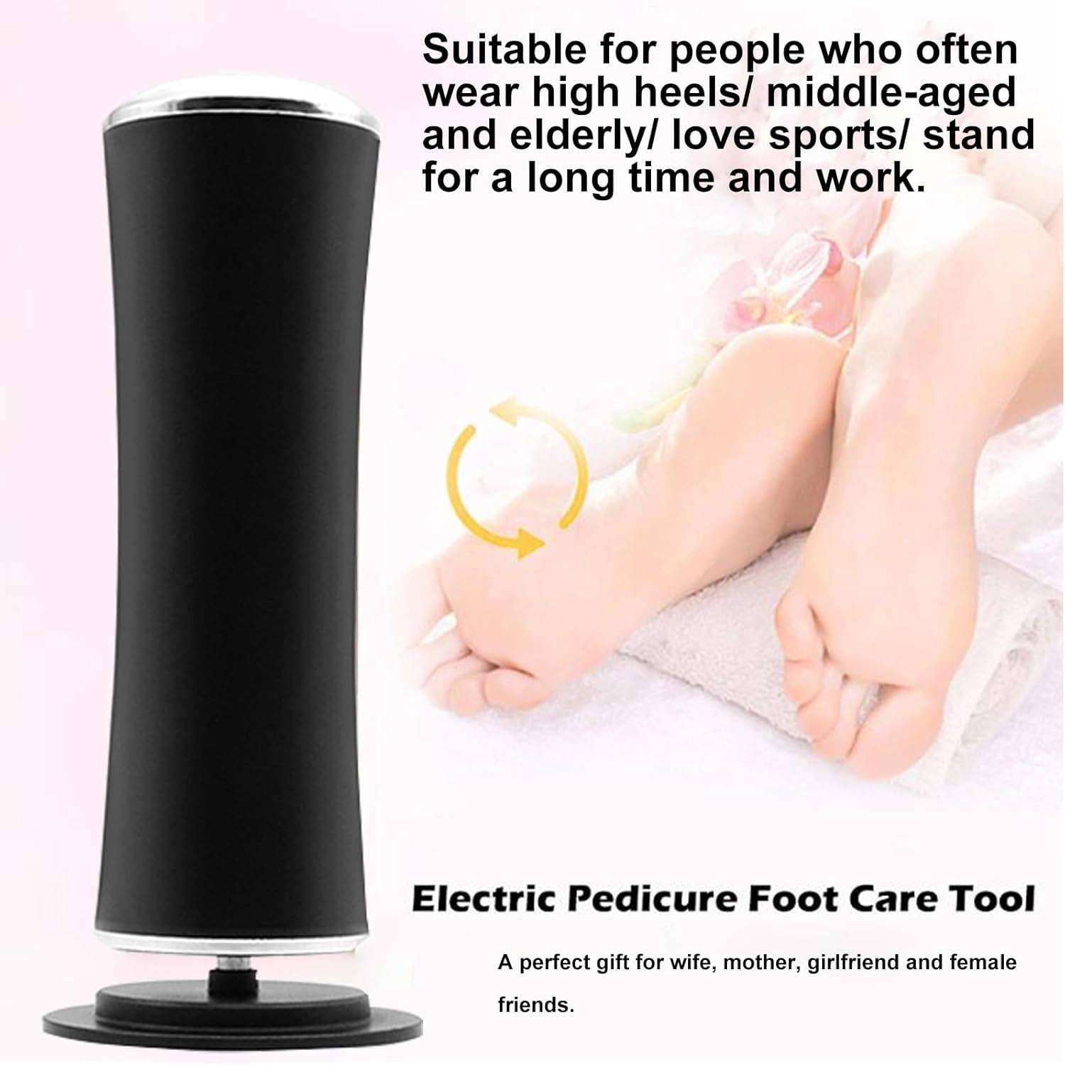 VelvetStep — Electric Callus Remover for Feet
