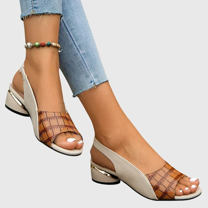Whitney - Elegant Leather Sandals