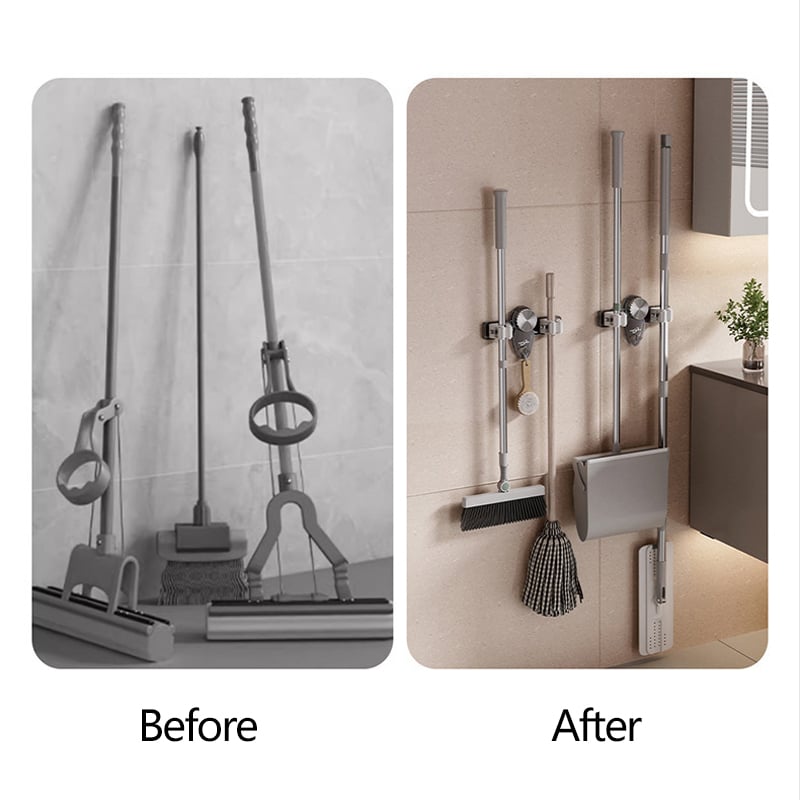 WallGrip – nástěnný držák na mop a koště