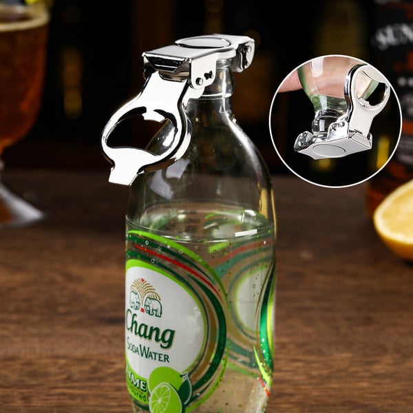 GripSeal — Clip-On Bottle Opener and Pour Spout