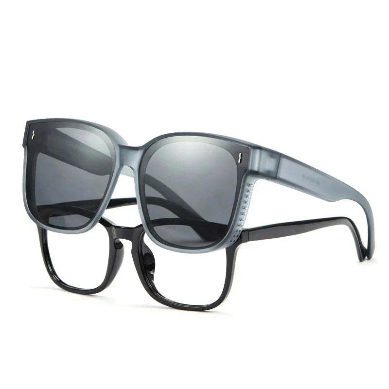 Fit-Over Sunglasses for Prescription Glasses – Lightweight & Secure