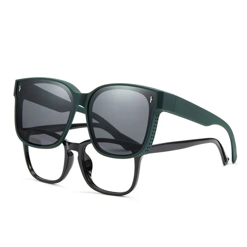 Fit-Over Sunglasses for Prescription Glasses – Lightweight & Secure