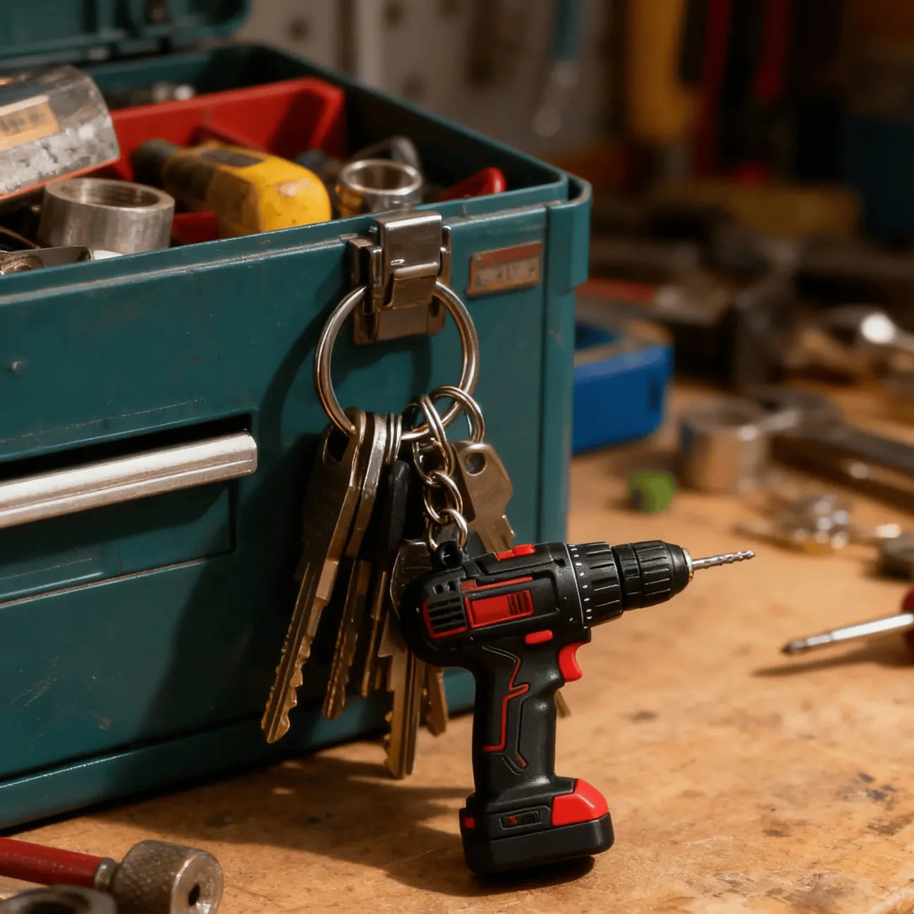 TitanGrind - Mini Rotary Grinder Keychain Tool for DIY
