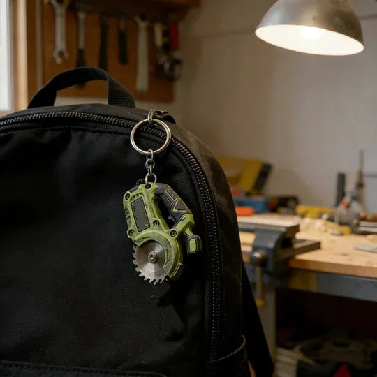 TitanGrind - Mini Rotary Grinder Keychain Tool for DIY
