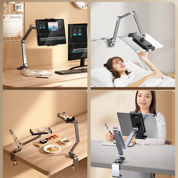 FlexView - Adjustable Desk Phone &  Tablet Stand