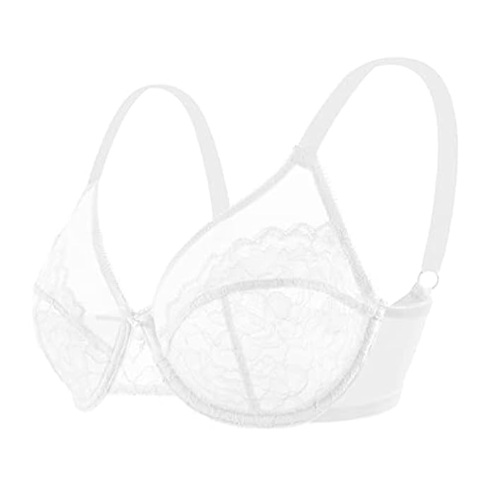 CurveLuxe - Lace Support Bra