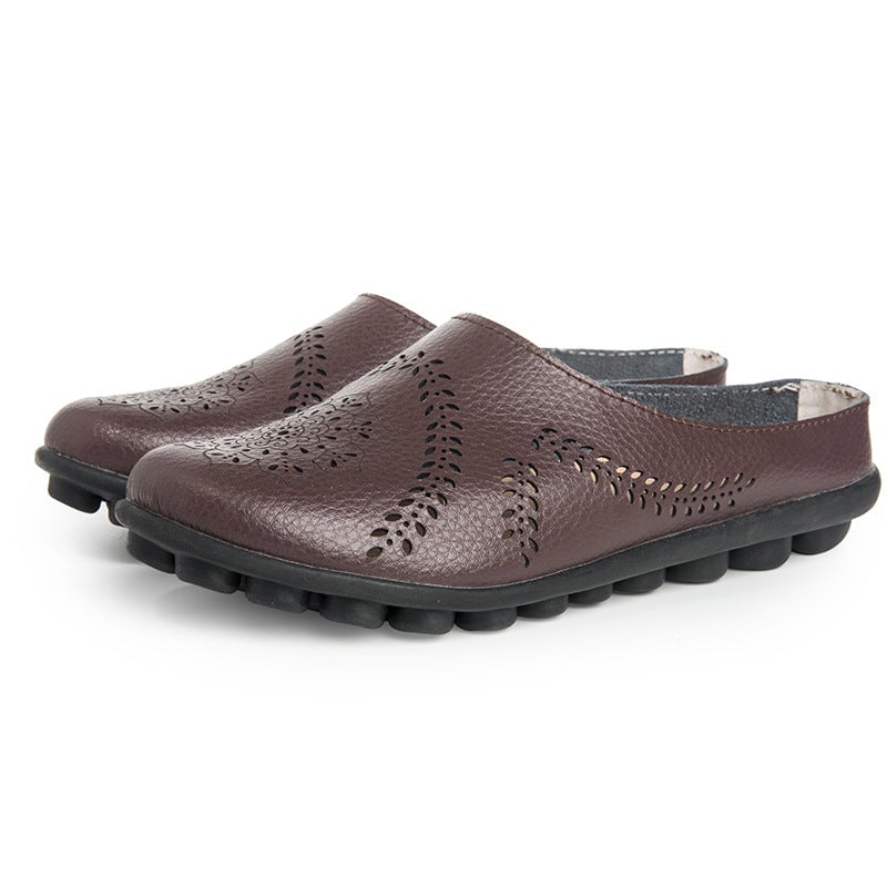 Women's Perforated Slip-On Comfort Clogs for Everyday Wear